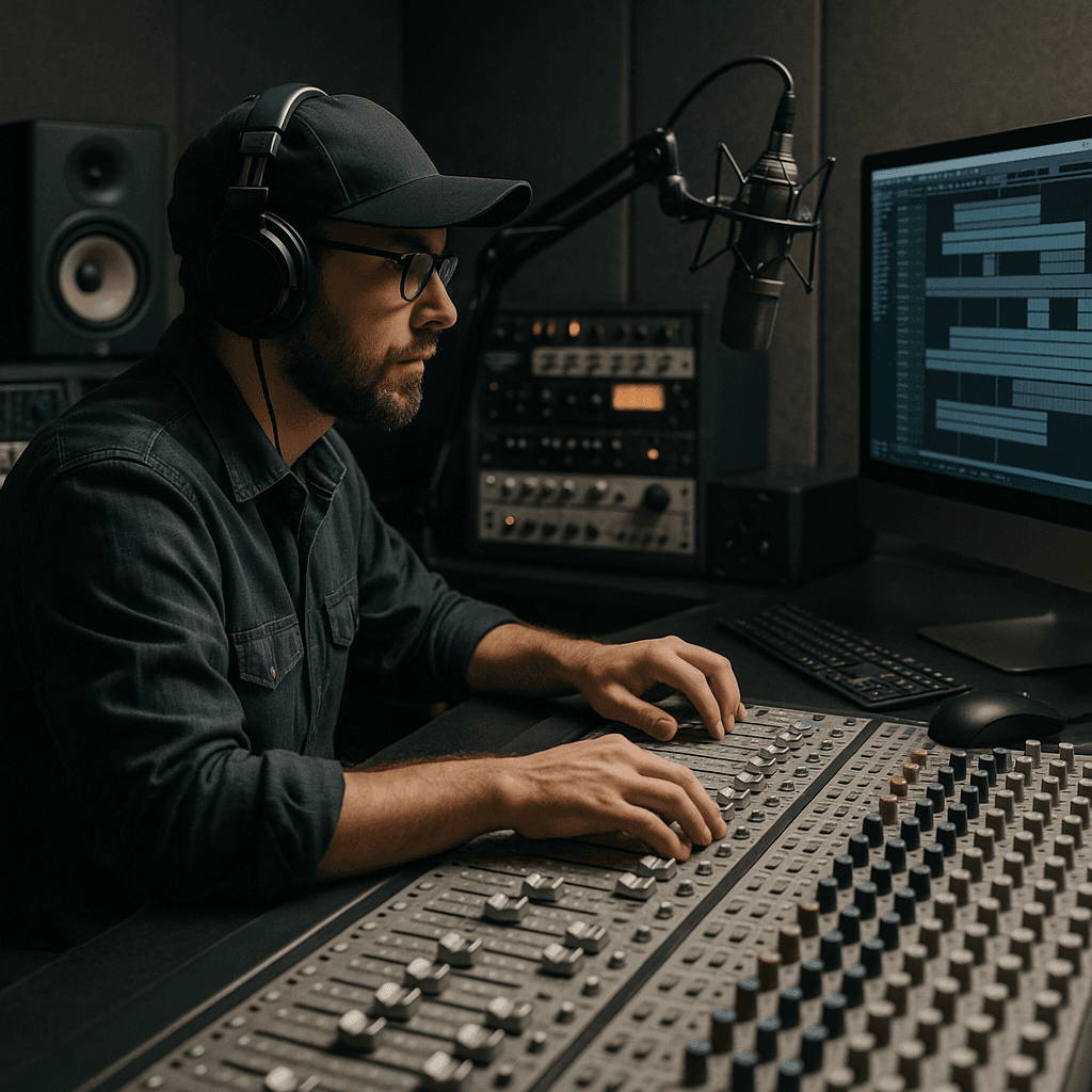 Creative Sound Studio Workspace